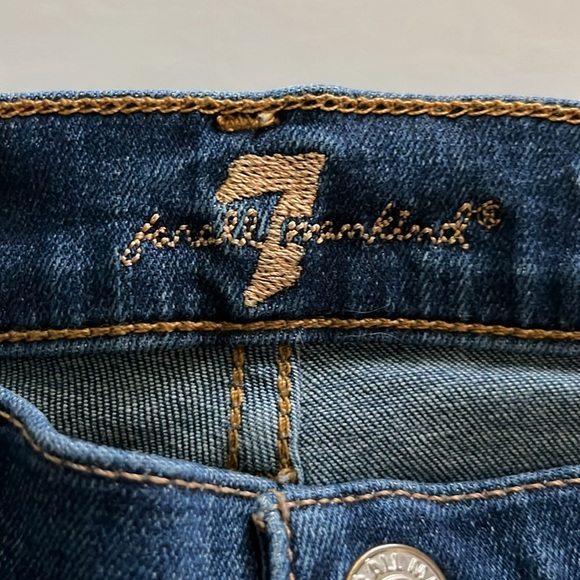 7 For All Mankind The High Waist Skinny Size 27 - Picture 10 of 16